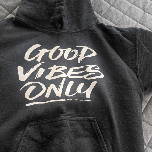 Kids Good Vibes Only Hoodie - Picture 2 of 6